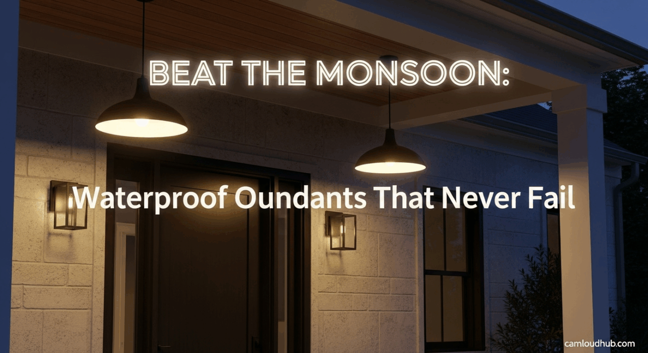 Beat the Monsoon: Waterproof Outdoor Pendants That Never Fail