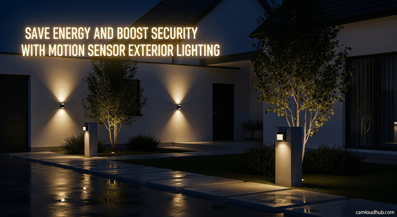 Save Energy and Boost Security with Motion Sensor Exterior Lighting