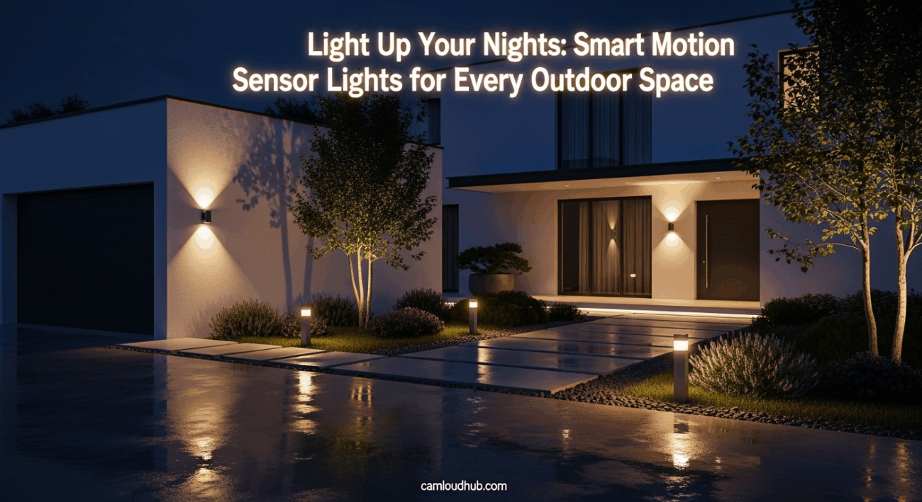 Light Up Your Nights: Smart Motion Sensor Lights for Every Outdoor Space