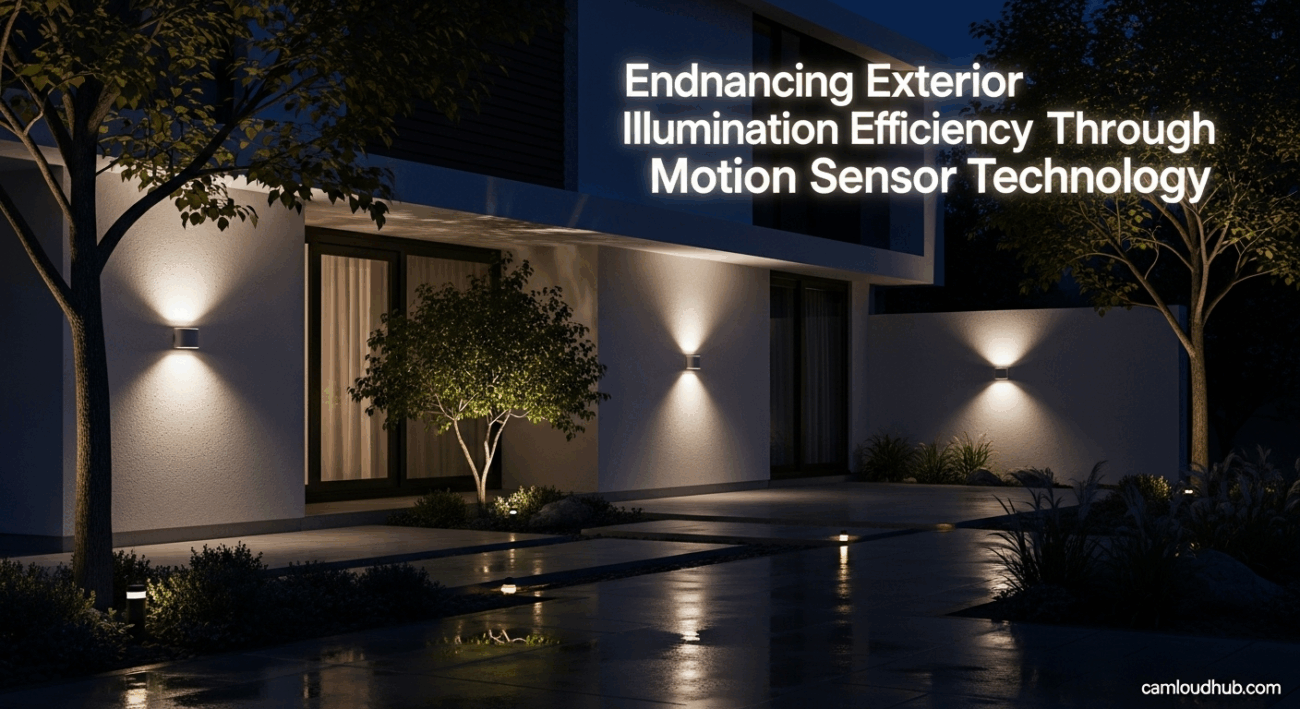 Enhancing Exterior Illumination Efficiency Through Motion Sensor Technology