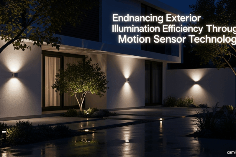 Enhancing Exterior Illumination Efficiency Through Motion Sensor Technology