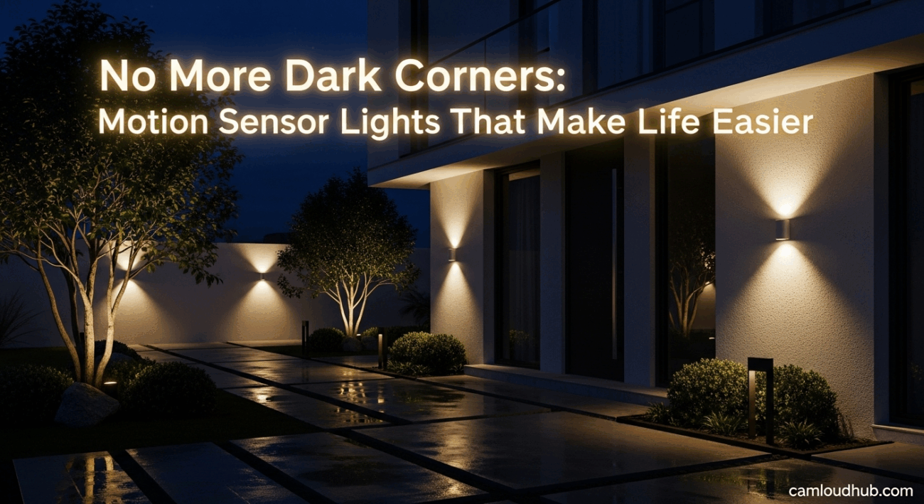 No More Dark Corners: Motion Sensor Lights That Make Life Easier