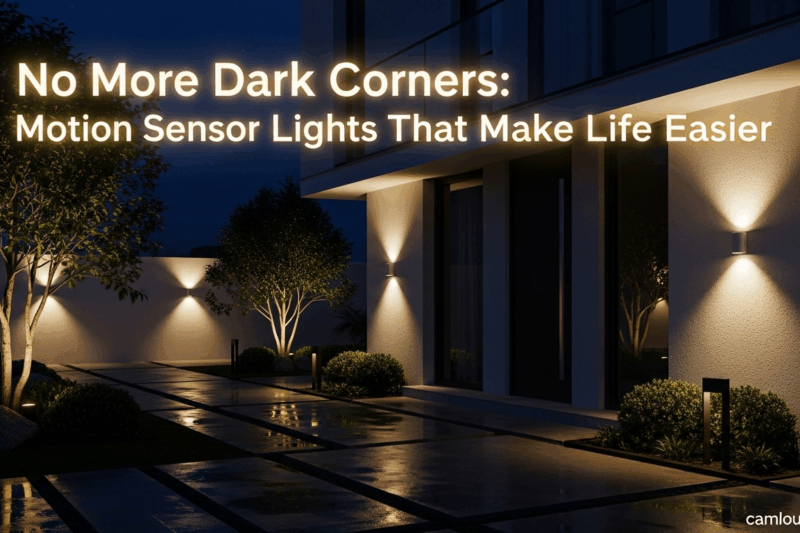 No More Dark Corners: Motion Sensor Lights That Make Life Easier