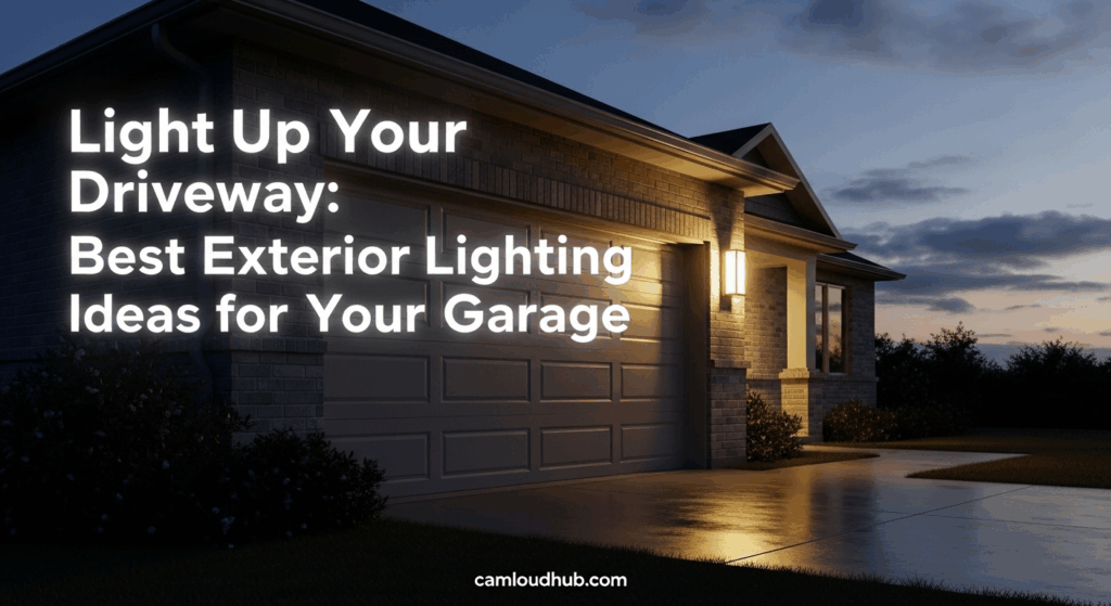 Light Up Your Driveway: Best Exterior Lighting Ideas for Your Garage
