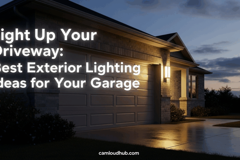 Light Up Your Driveway: Best Exterior Lighting Ideas for Your Garage