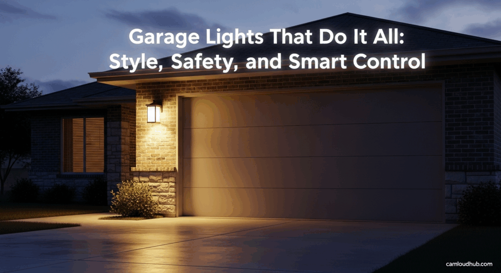 Garage Lights That Do It All: Style, Safety, and Smart Control