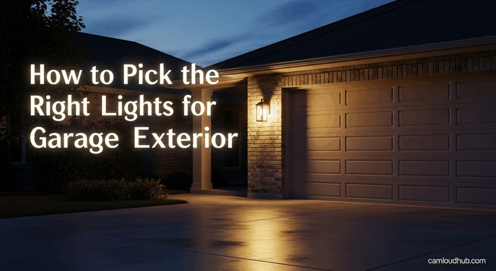 How to Pick the Right Lights for Your Garage Exterior