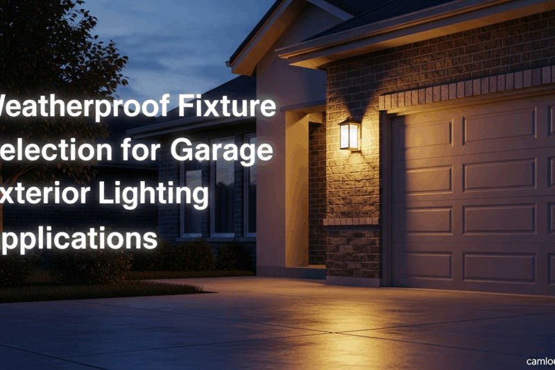 Weatherproof Fixture Selection for Garage Exterior Lighting Applications