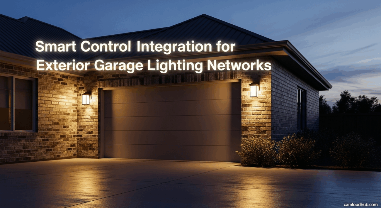 Smart Control Integration for Exterior Garage Lighting Networks