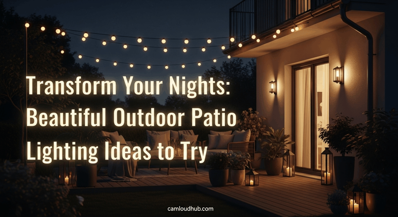 Transform Your Nights: Beautiful Outdoor Patio Lighting Ideas to Try