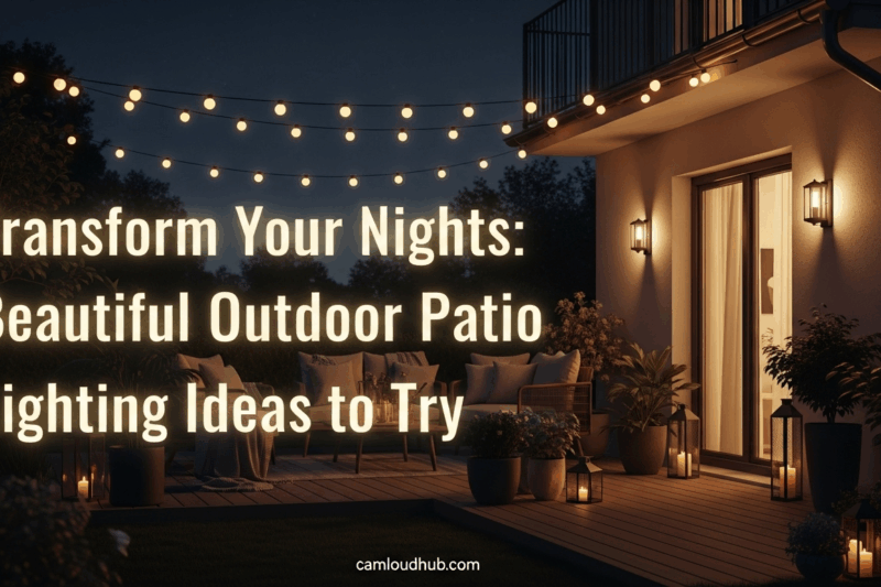 Transform Your Nights: Beautiful Outdoor Patio Lighting Ideas to Try