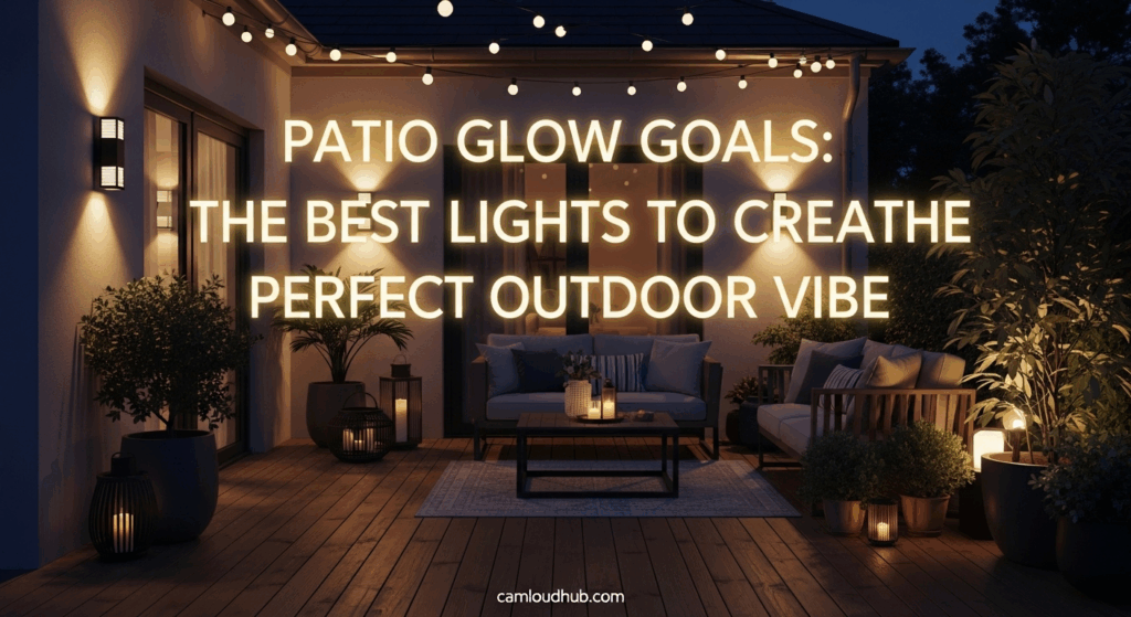 Patio Glow Goals: The Best Lights to Create the Perfect Outdoor Vibe