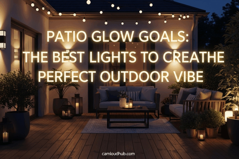 Patio Glow Goals: The Best Lights to Create the Perfect Outdoor Vibe