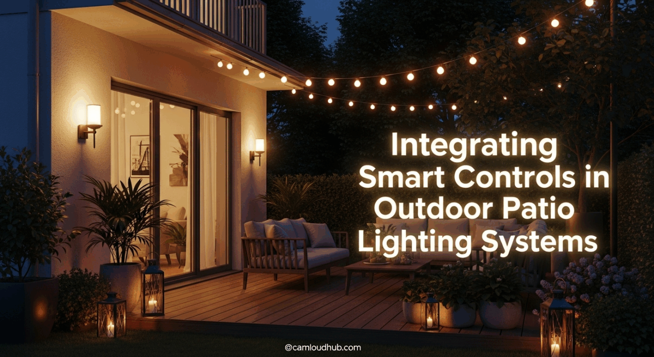 Integrating Smart Controls in Outdoor Patio Lighting Systems
