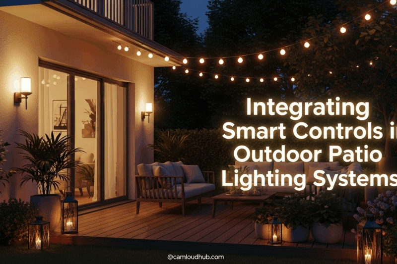 Integrating Smart Controls in Outdoor Patio Lighting Systems