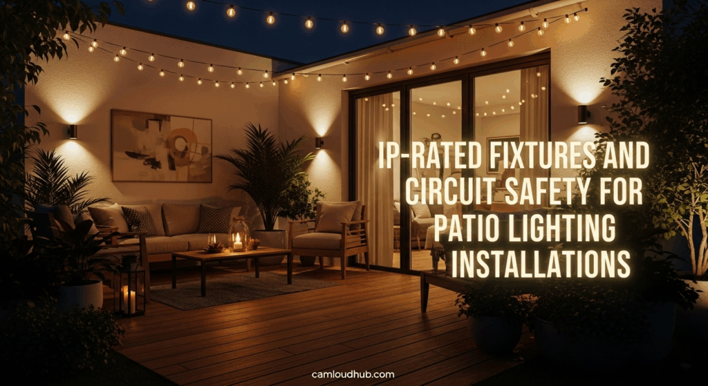 IP-Rated Fixtures and Circuit Safety for Patio Lighting Installations