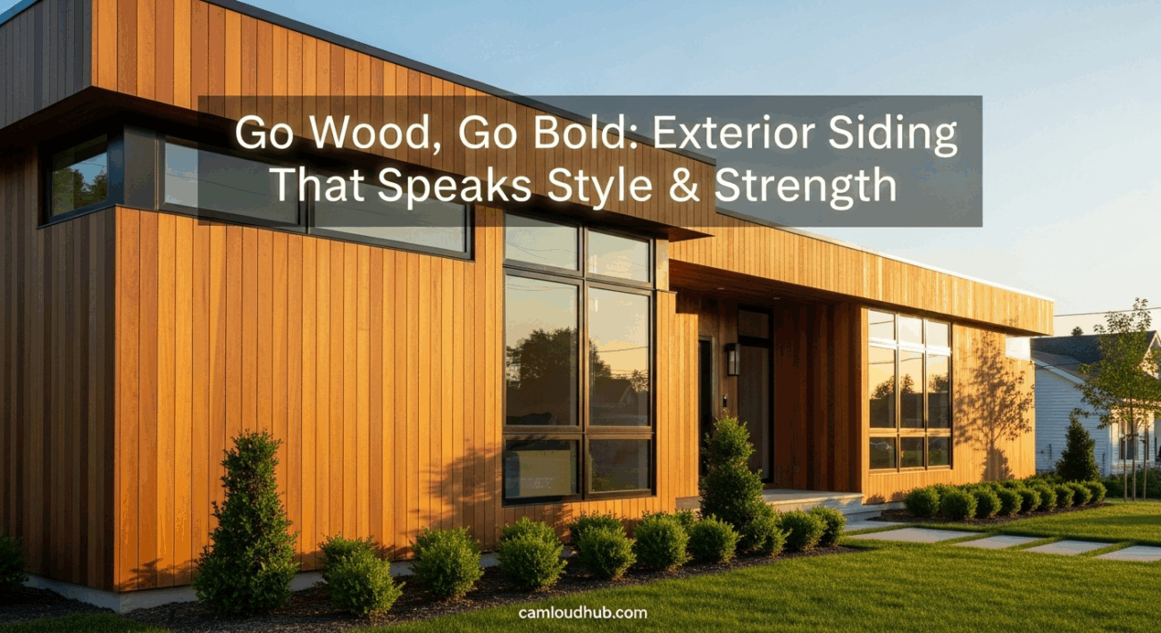 Go Wood, Go Bold: Exterior Siding That Speaks Style & Strength