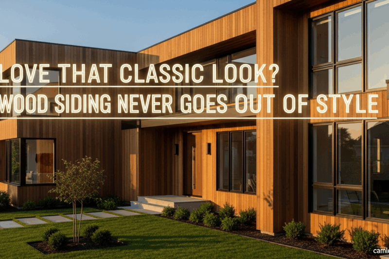 Love That Classic Look? Wood Siding Never Goes Out of Style