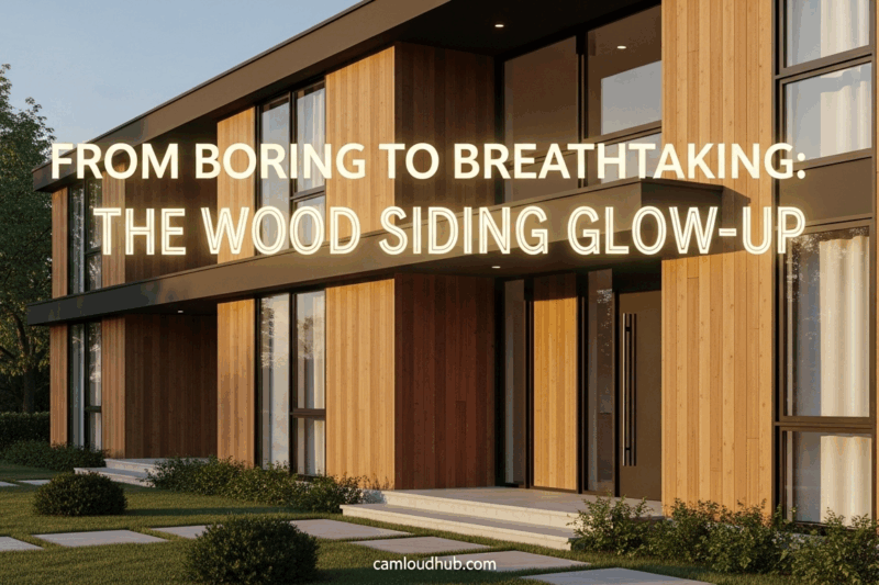 From Boring to Breathtaking: The Wood Siding Glow-Up
