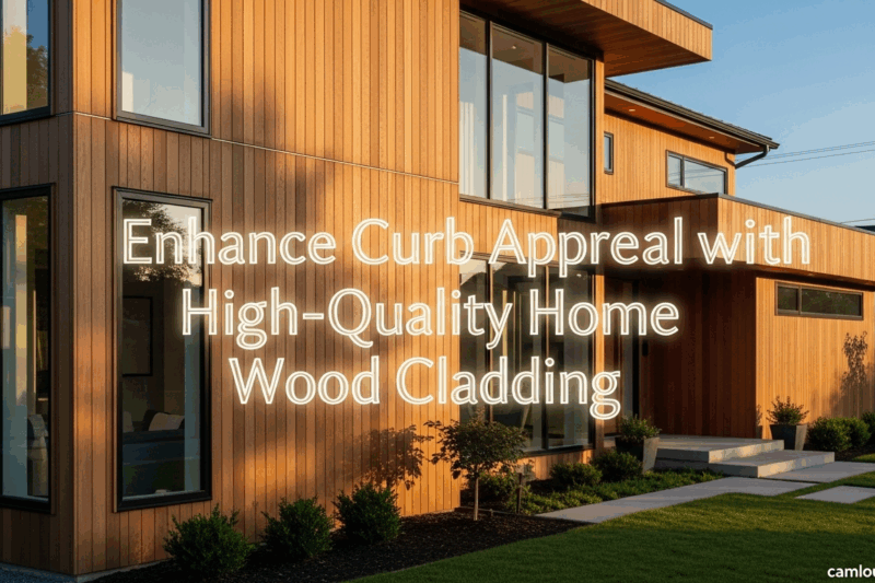 Enhance Curb Appeal with High-Quality Home Wood Cladding
