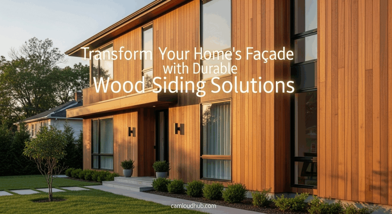 Transform Your Home’s Facade with Durable Wood Siding Solutions