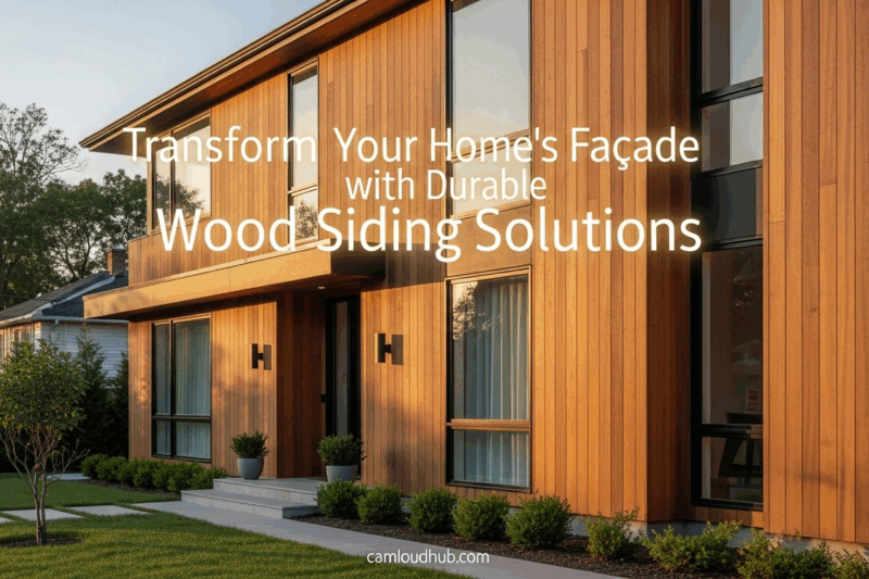 Transform Your Home’s Facade with Durable Wood Siding Solutions