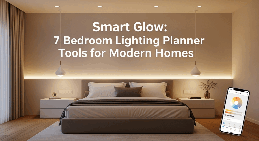 Smart Glow: 7 Bedroom Lighting Planner Tools for Modern Homes