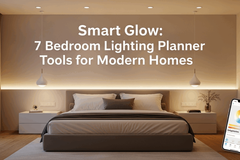 Smart Glow: 7 Bedroom Lighting Planner Tools for Modern Homes