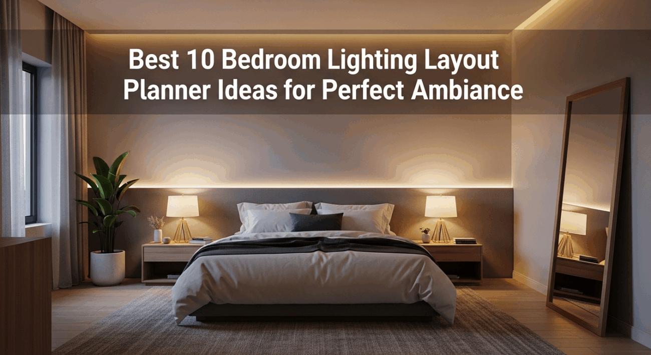 Best 10 Bedroom Lighting Layout Planner Ideas for Perfect Ambiance