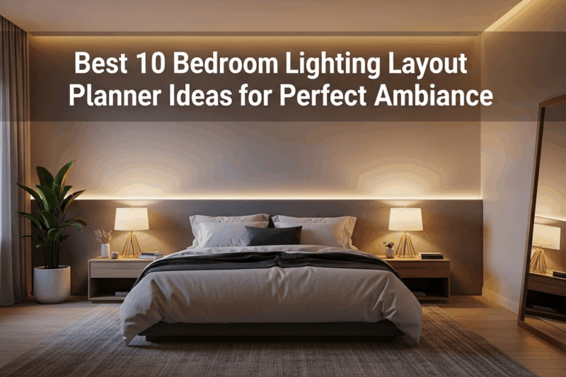 Best 10 Bedroom Lighting Layout Planner Ideas for Perfect Ambiance