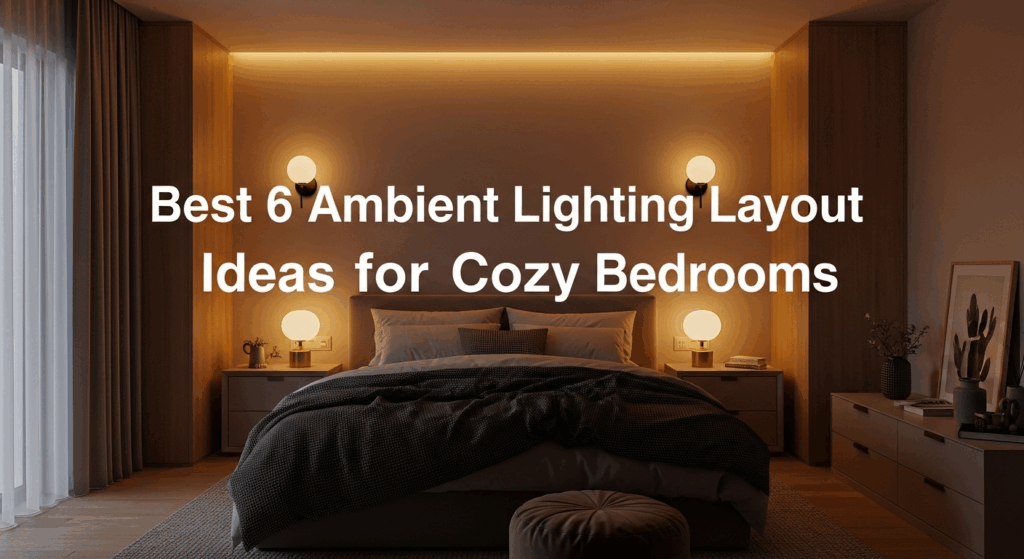 Best 6 Ambient Lighting Layout Ideas for Cozy Bedrooms