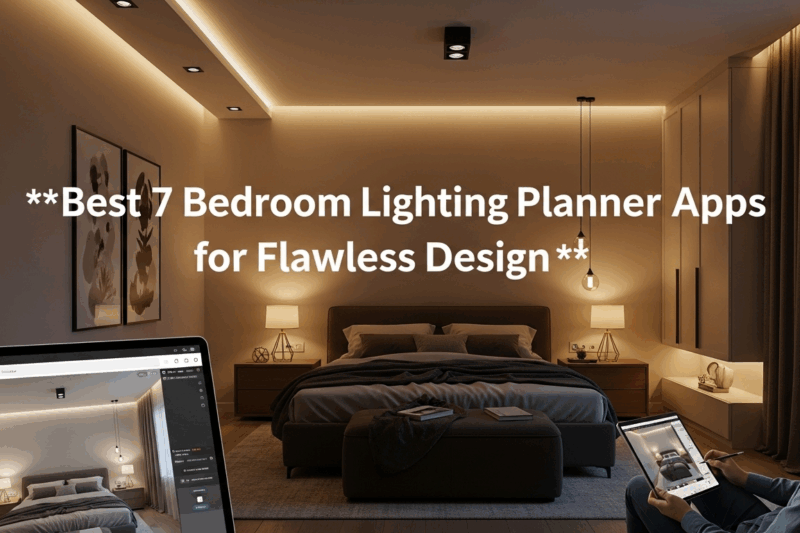 Best 7 Bedroom Lighting Planner Apps for Flawless Design