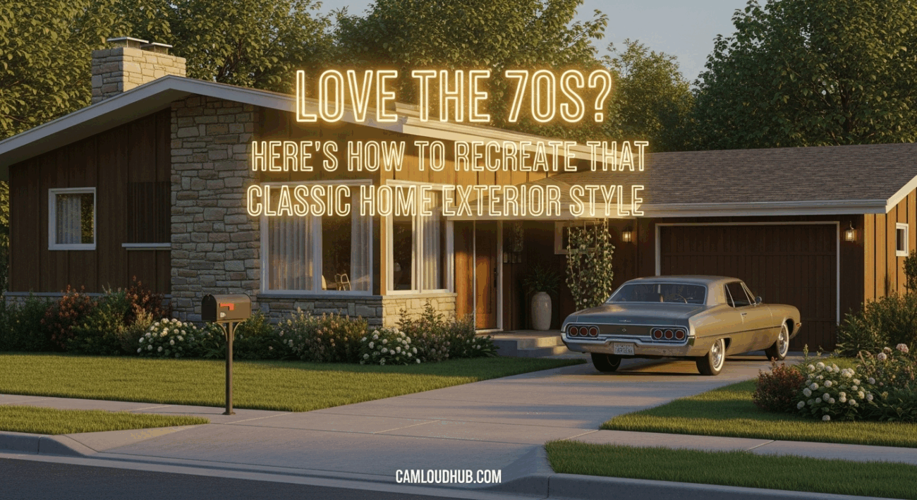 Love the 70s? Here’s How to Recreate That Classic Home Exterior Style