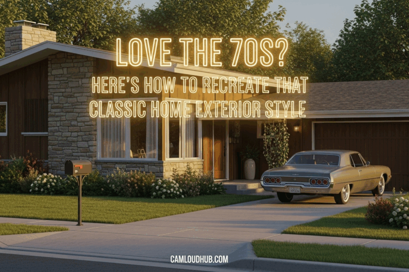 Love the 70s? Here’s How to Recreate That Classic Home Exterior Style