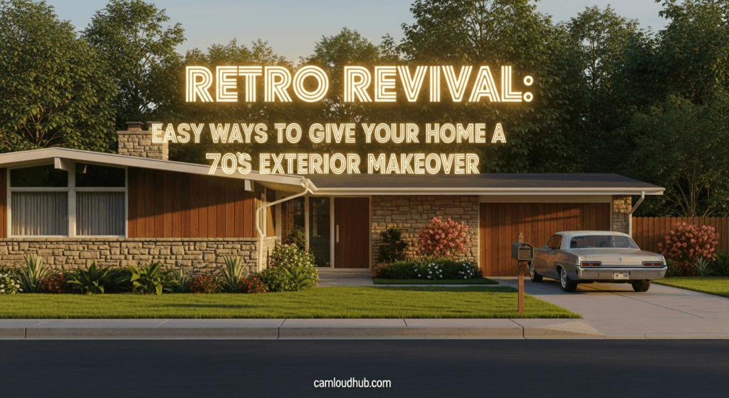 Retro Revival: Easy Ways to Give Your Home a 70s Exterior Makeover