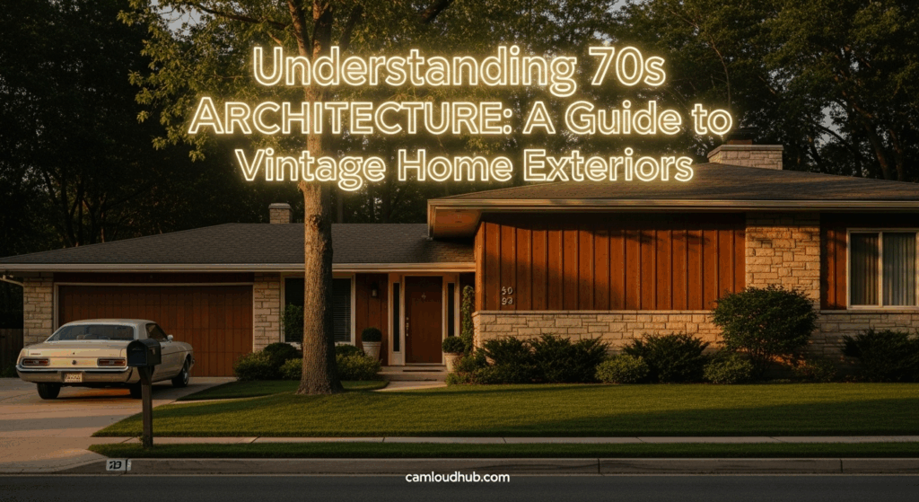 Understanding 70s Architecture: A Guide to Vintage Home Exteriors