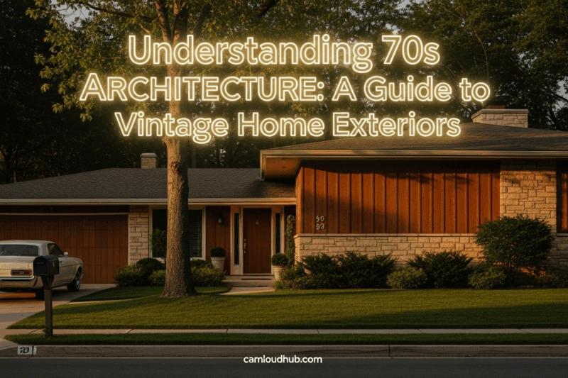 Understanding 70s Architecture: A Guide to Vintage Home Exteriors