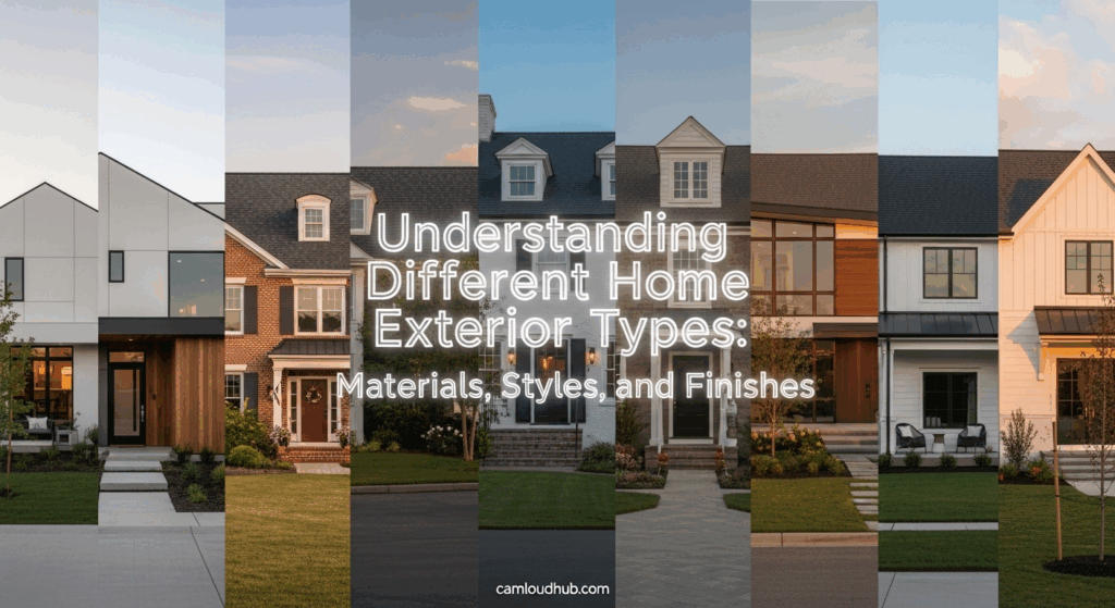 Understanding Different Home Exterior Types: Materials, Styles, and Finishes