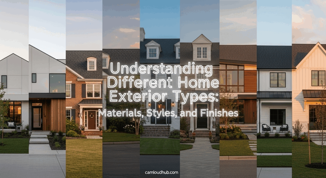Understanding Different Home Exterior Types: Materials, Styles, and Finishes