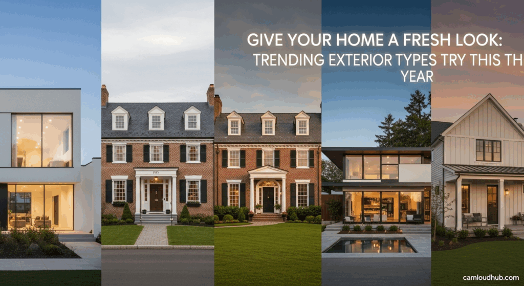 Give Your Home a Fresh Look: Trending Exterior Types to Try This Year
