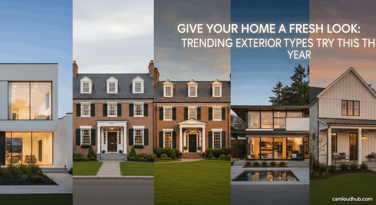 Give Your Home a Fresh Look: Trending Exterior Types to Try This Year
