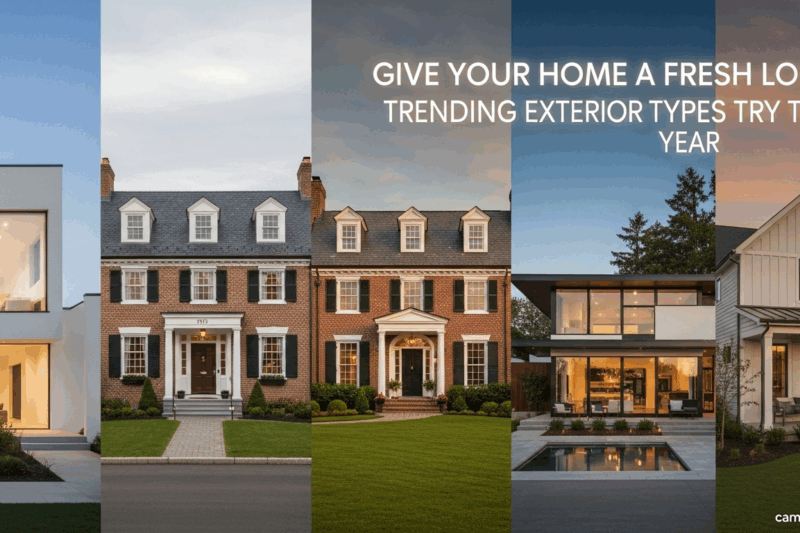 Give Your Home a Fresh Look: Trending Exterior Types to Try This Year