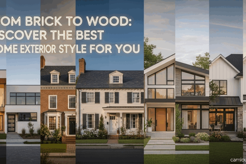 From Brick to Wood: Discover the Best Home Exterior Style for You