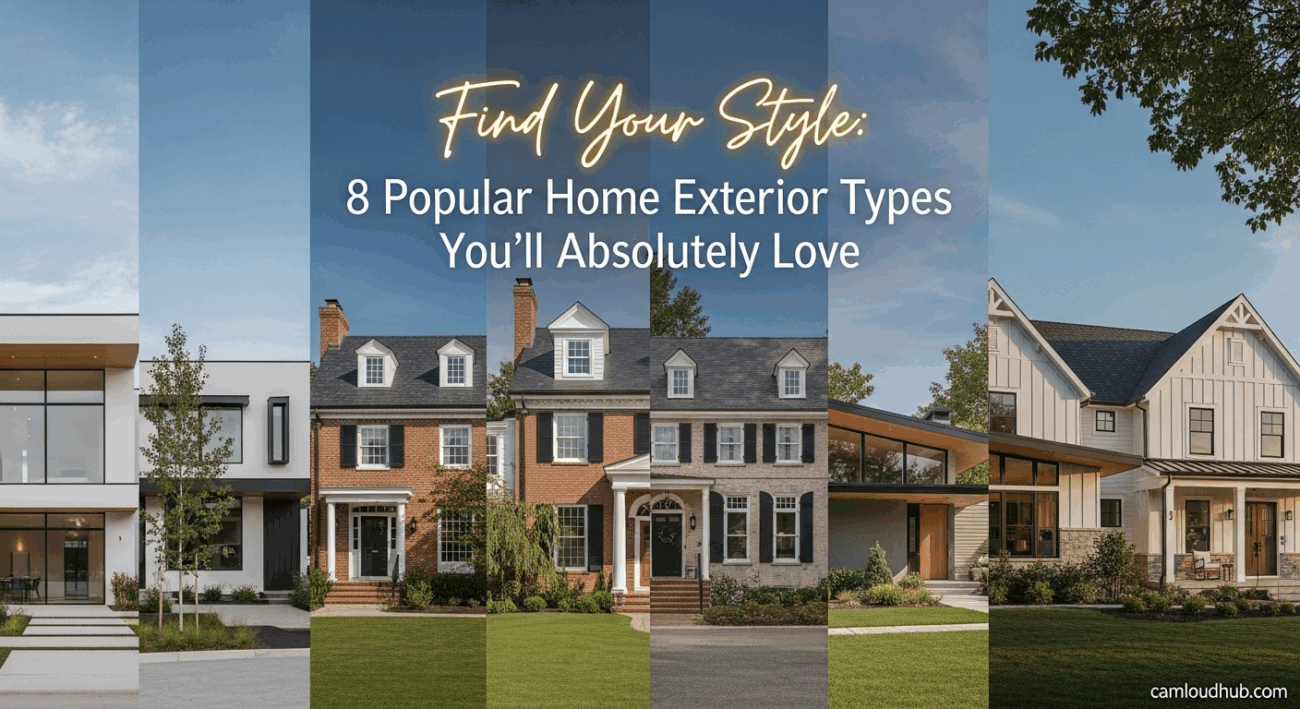 Find Your Style: 8 Popular Home Exterior Types You’ll Absolutely Love