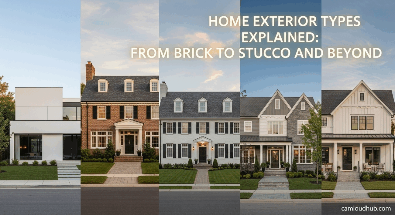 Home Exterior Types Explained: From Brick to Stucco and Beyond