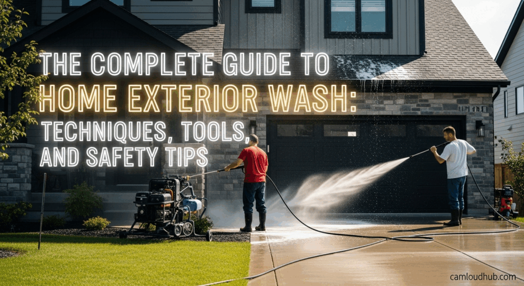 The Complete Guide to Home Exterior Wash: Techniques, Tools, and Safety Tips