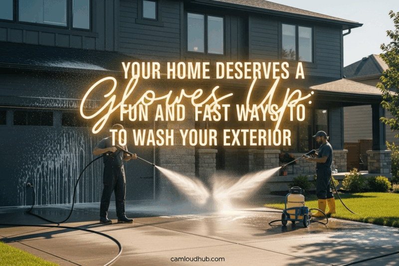 Your Home Deserves a Glow-Up: Fun and Fast Ways to Wash Your Exterior