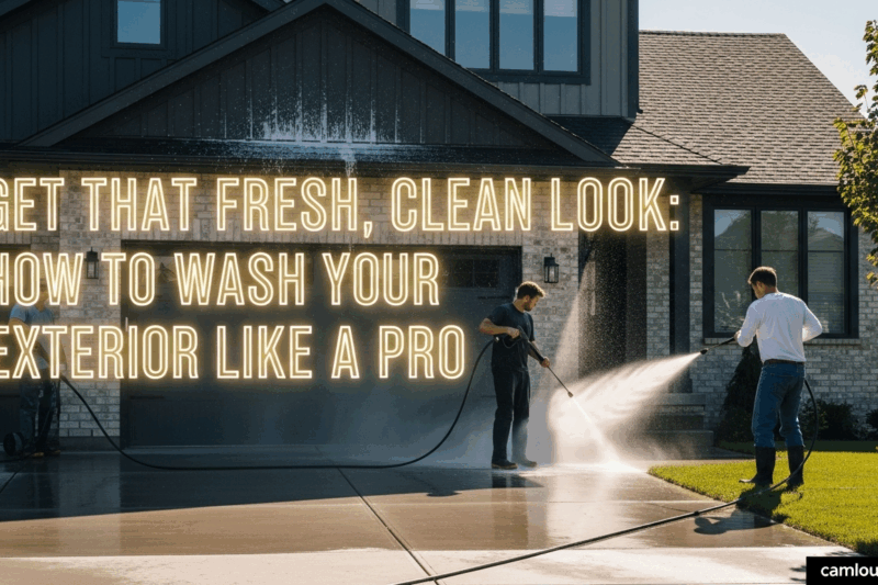 Get That Fresh, Clean Look: How to Wash Your Home Exterior Like a Pro