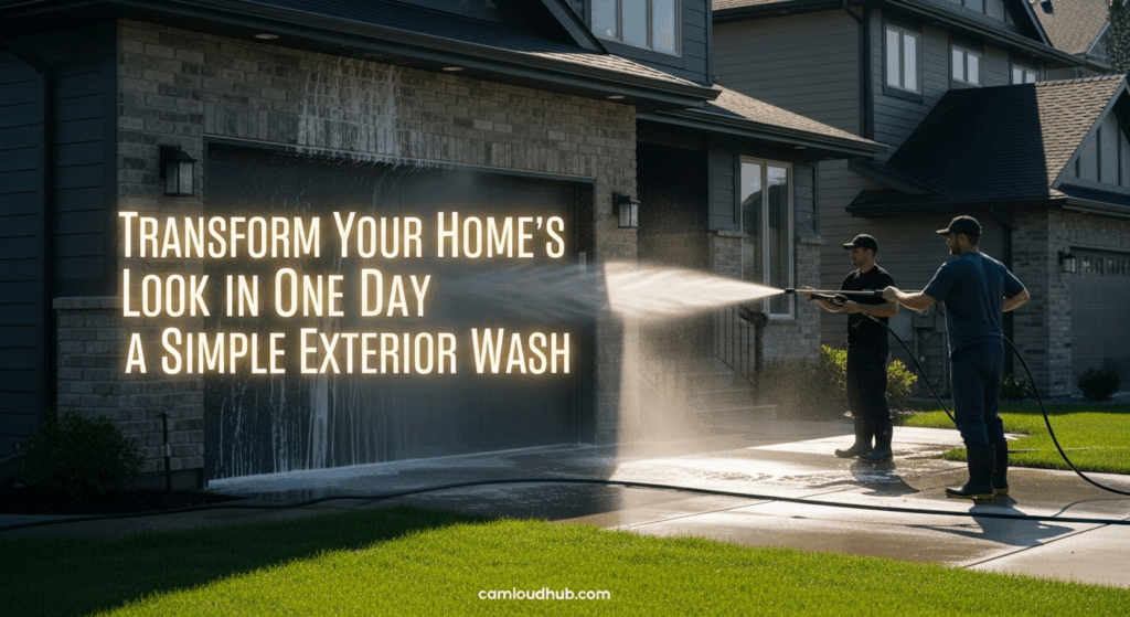 Transform Your Home’s Look in One Day with a Simple Exterior Wash