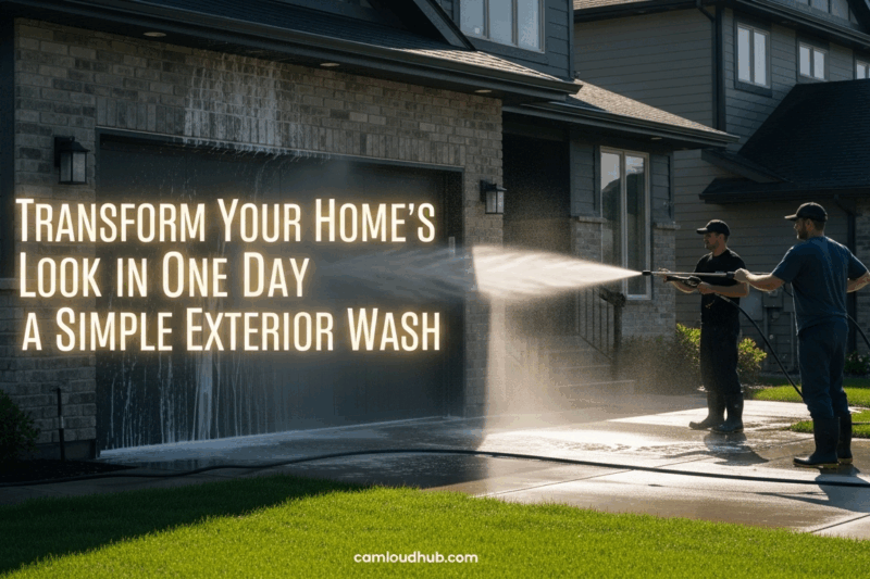 Transform Your Home’s Look in One Day with a Simple Exterior Wash